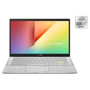 Asus VivoBook S14 S433FL-EB081T Laptop - Core i7 1.8GHz 8GB 512GB 2GB Win10 14inch FHD Dreamy White English/Arabic Keyboard