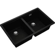 TEKA Radea Tegranite Sink with Two Bowls and Drainer - Radea R10 2B 750 M