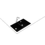 TEKA Radea Tegranite Sink with Two Bowls and Drainer - Radea R10 2B 750 M