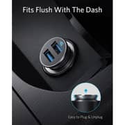 Anker Nano 3 Ports Car Charger Black