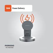 Porodo 3-in-1 MagSafe Wireless Charger Grey