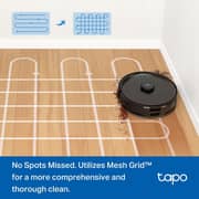 TPLink Robot Vacuum Cleaner & Mop Black Tapo RV30 Max
