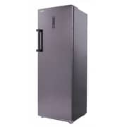 Toshiba Upright No Frost Digital Deep Freezer, 238 Liters, 7 Drawers, Satin Grey - GR-RU312WE-DMN-37H