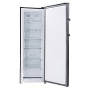 Toshiba Upright No Frost Digital Deep Freezer, 238 Liters, 7 Drawers, Satin Grey - GR-RU312WE-DMN-37H