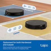 TPLink Tapo RV20 Max Plus Robot Vacuum Cleaner & Mop Black