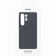 Samsung Silicone Case Black Galaxy S25 Ultra