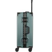 Viptour 3 Pcs PC Hard Side Luggage Trolley Set Green