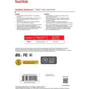 SanDisk Outdoors SD Memory Card 16GB Orange 2 Pack SDSDBNN-016G-AW6V2