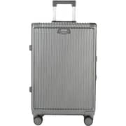 Viptour 3 Pcs Hard Side Luggage Trolley Dark Grey