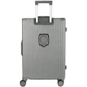 Viptour 3 Pcs Hard Side Luggage Trolley Dark Grey