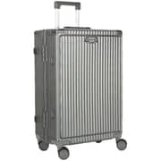 Viptour 3 Pcs Hard Side Luggage Trolley Dark Grey