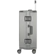 Viptour 3 Pcs Hard Side Luggage Trolley Dark Grey