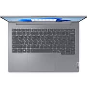 Lenovo ThinkBook 14 G6 IRL (2023) Laptop - 13th Gen / Intel Core i7-13700H / 14inch WUXGA / 512GB SSD / 8GB RAM / Shared Intel Iris Xe Graphics / FreeDOS / English Keyboard / Arctic Grey / Middle East Version - [21KG005QEV]