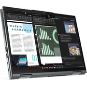Lenovo ThinkPad X1 Yoga Gen 8 (2023) Laptop - 13th Gen / Intel Core i5-1335U / 14inch WUXGA / 512GB SSD / 16GB RAM / Shared Intel Iris Xe Graphics / Windows 11 Pro / English Keyboard / Storm Grey / International Version - [21HQ003CUK]