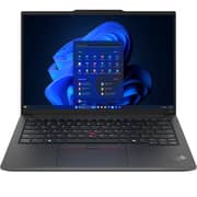 Lenovo ThinkPad E14 Gen 6 (2023) Laptop - 1st Series / Intel Core Ultra 7-155H / 14inch WUXGA / 512GB SSD / 16GB RAM / Shared Intel Arc Graphics / Windows 11 / English & Arabic Keyboard / Black / Middle East Version - [21M70024GR]