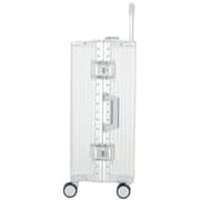 Viptour 3 Pcs Hard Side Luggage Trolley Silver