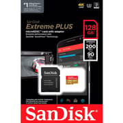 SanDisk Memory Card With Adapter 128GB Red/Gold SDSQXBU-128G-AP6MA