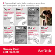 SanDisk Memory Card With Adapter 128GB Red/Gold SDSQXBU-128G-AP6MA
