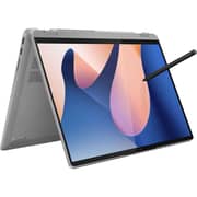 Lenovo IdeaPad Flex 5 16IRU8 2-in-1 Convertible (2023) Laptop - 13th Gen / Intel Core i7-1355U / 16inch WUXGA / 512GB SSD / 16GB RAM / Shared Intel Iris Xe Graphics / Windows 11 Home / English Keyboard / Arctic Grey / International Version - [82Y1001VUS]