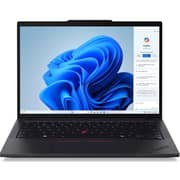 Lenovo ThinkPad T14 Gen 5 (2023) Laptop - 1st Series / Intel Core Ultra 5-125U / 14inch WUXGA / 512GB SSD / 16GB RAM / Shared Intel Graphics / Windows 11 Pro / English & Arabic Keyboard / Black / Middle East Version - [21ML000CGR]