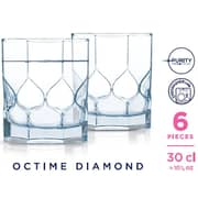 Luminarc Octime Diamond Tumbler 6pc Set