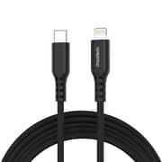 Choetech Type C to Lightning Nylon Cable 1.8m Black