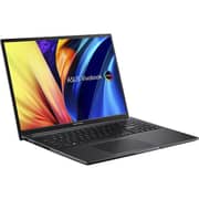 Asus Vivobook 16 (2025) Laptop - 13th Gen / Intel Core i9-13900H / 16inch WUXGA / 512GB SSD / 16GB RAM / Shared Intel Iris Xe Graphics / Windows 11 Home / English & Arabic Keyboard / Black / Middle East Version - [X1605VA-MB595W]