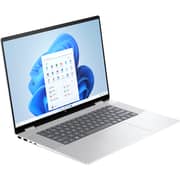 HP Envy x360 2-in-1 Convertible (2025) Laptop - 1st Series / Intel Core Ultra 7-155U / 16inch 2K / 1TB SSD / 16GB RAM / Shared Intel Graphics / Windows 11 Home / English & Arabic Keyboard / Glacier Silver / Middle East Version - [16-AC0005NX]
