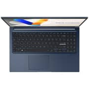 Asus Vivobook 15 (2025) Laptop - 13th Gen / Intel Core i5-1335U / 15.6inch FHD / 512GB SSD / 8GB RAM / Shared Intel Iris Xe Graphics / Windows 11 Home / English & Arabic Keyboard / Quiet Blue / Middle East Version - [X1504VA-NJ1766W]