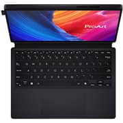 Asus ProArt PZ13 2-in-1 Convertible (2025) Copilot+ PC - Snapdragon X Plus-X1P 42 100 / 13.3inch 3K / 1TB SSD / 16GB RAM / Shared Qualcomm Adreno GPU / Windows 11 Home / English & arabic Keyboard / Nano Black / Middle East Version - [HT5306QA-LX004W]