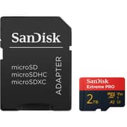 Sandisk MicroSDXC Memory Card UHS-I 2TB Red/Black microSDXC