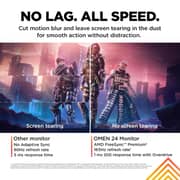 HP Omen 780D9AS Gaming Monitor 23.8inch