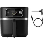 Philips 7000 Series XXL Connected Air Fryer 8.3L with Food Thermometer – HD9880/91