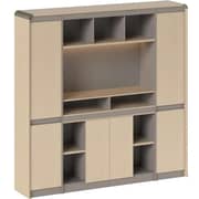 Gmax Ginkgo Wood Office Cabinet 200*40*200 cm