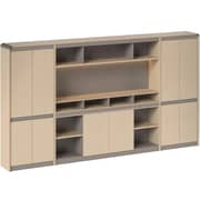 Gmax Ginkgo Wood Office Cabinet 360*40*200 cm