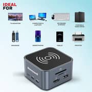 Honeywell 12 Port USB-C Hub Black