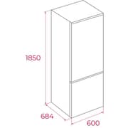 TEKA Combi Bottom Freezer 323L with Frost-Free System - RBF 3450 SS