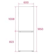 TEKA Combi Bottom Freezer 323L with Frost-Free System - RBF 3450 SS