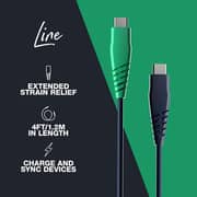 Skullcandy USB-C To USB-C Connector Cable 1.2m Blue/Green