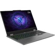 Lenovo LOQ 15IAX9 Gaming (2022) Laptop - 12th Gen / Intel Core i5-12450HX / 15.6inch FHD / 1TB SSD / 16GB RAM / 6GB NVIDIA GeForce RTX 3050 Graphics / Windows 11 Home / English & Arabic Keyboard / Luna Grey / International Version - [83GS00F6AX]