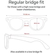 RayBan 601/9A50 Meta Headliner Smart Glasses Shiny Black