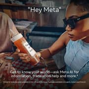 RayBan 601/9A50 Meta Headliner Smart Glasses Shiny Black