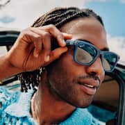 RayBan 601/9A50 Meta Headliner Smart Glasses Shiny Black