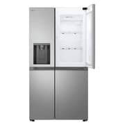 LG Side by Side Refrigerator, 643 Liter, Smart Inverter Silver, GC-J257BLJW