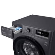 LG Vivace Front Load Inverter Washing Machine, 10KG, Black - F4Y3RYGYJV