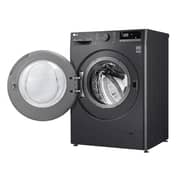 LG Vivace Front Load Inverter Washing Machine, 10KG, Black - F4Y3RYGYJV