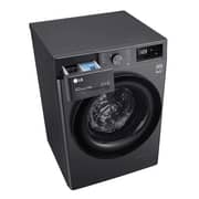 LG Vivace Front Load Inverter Washing Machine, 10KG, Black - F4Y3RYGYJV