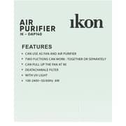 Ikon Air Purifier + Sterilizer Fan IK-DAP140