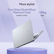 Asus Vivobook 14 (2025) Copilot+PC - Snapdragon X X1 26 100 / 14inch WUXGA / 1TB SSD / 16GB RAM / Shared Qualcomm Adreno GPU / Windows 11 Home / English & Arabic Keyboard / Platinum Gold / Middle East Version - [X1407QA-LY046W]