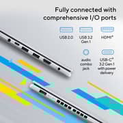 Asus Vivobook 15 (2025) Copilot+PC - 13th Gen / Intel Core i9-13900H / 15.6inch FHD / 1TB SSD / 16GB RAM / Shared Intel Iris Xe Graphics / Windows 11 Home / English & Arabic Keyboard / Indie Black / Middle East Version - [X1505VA-L1696W]